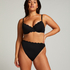 Majtki Bikini Rio Scallop, Czarny