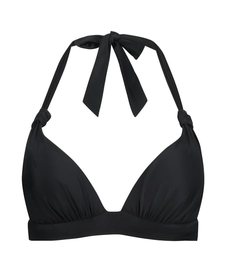 G&oacute;ra od bikini typu tr&oacute;jkąt Luxe, Czarny