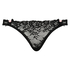 Knickers Cleo tanga, Czarny