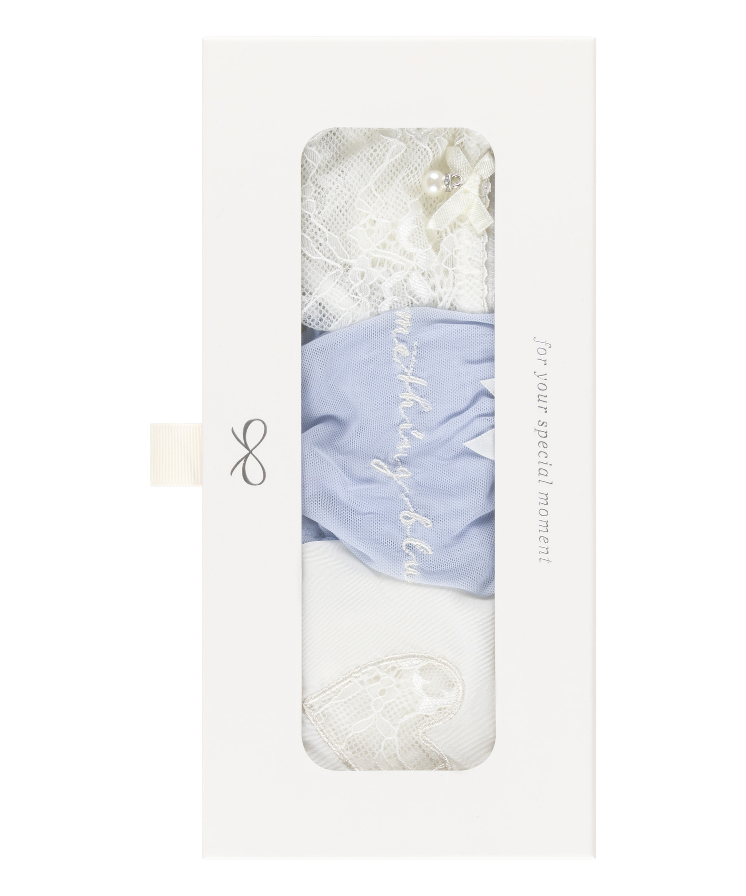 Bridal Stringi Multipack, Biały, main