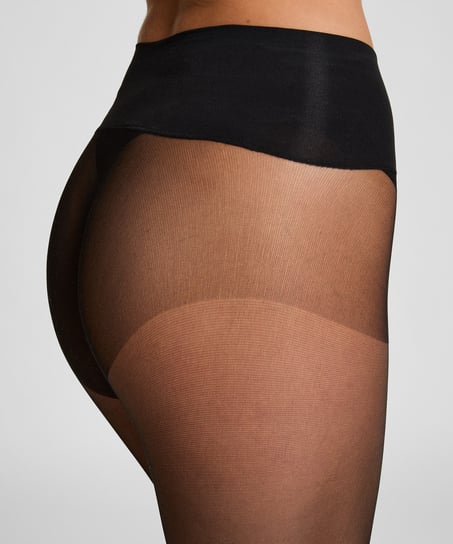 Rajstopy 20 Den Velvet Touch, Czarny