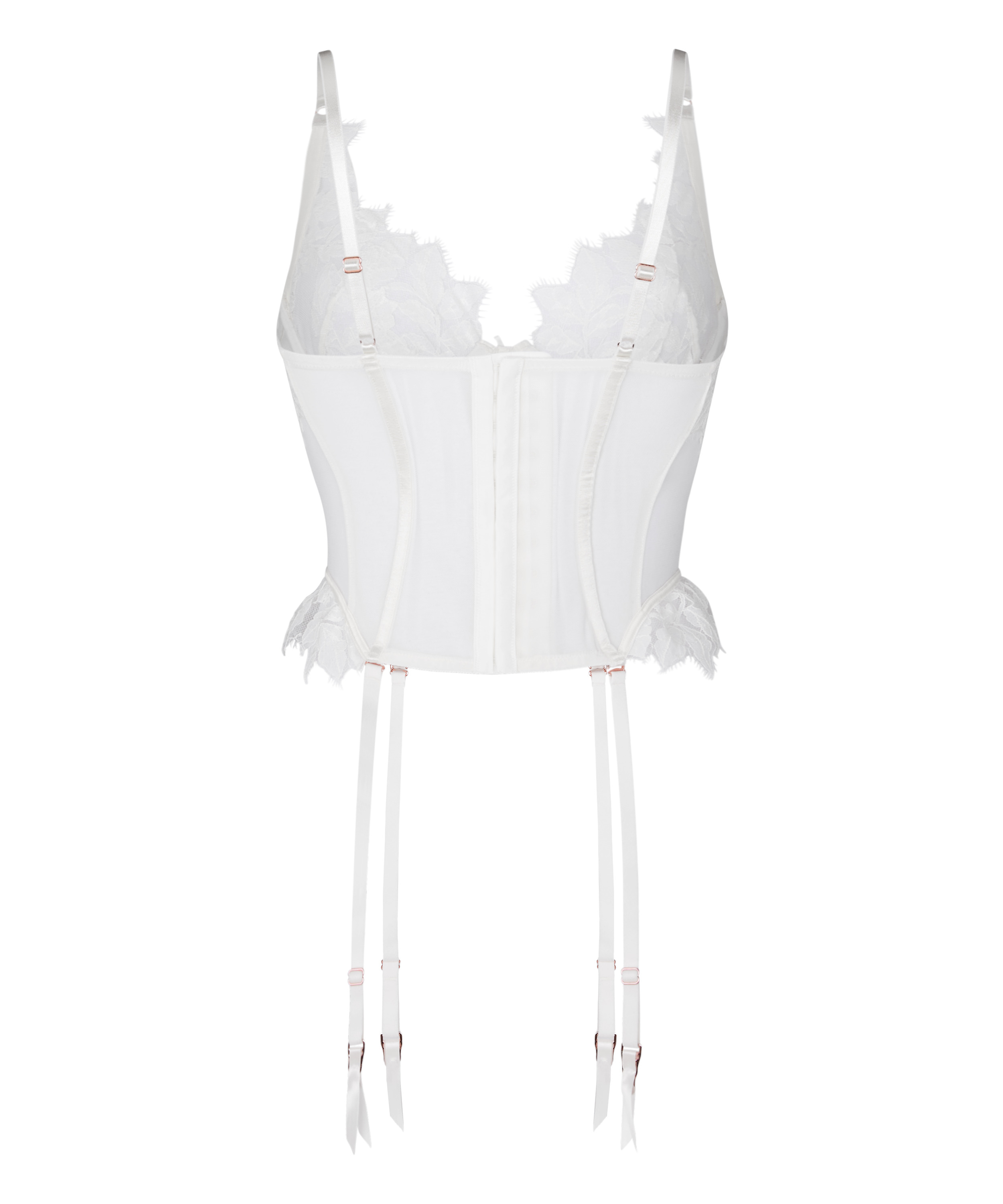 Bustier Millie, Biały, main