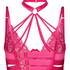 Biustonosz nieusztywniany z fiszbinami Emmeline, R&oacute;żowy