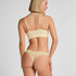 Tr&oacute;jkątny biustonosz bralette Dide, Ż&oacute;łty