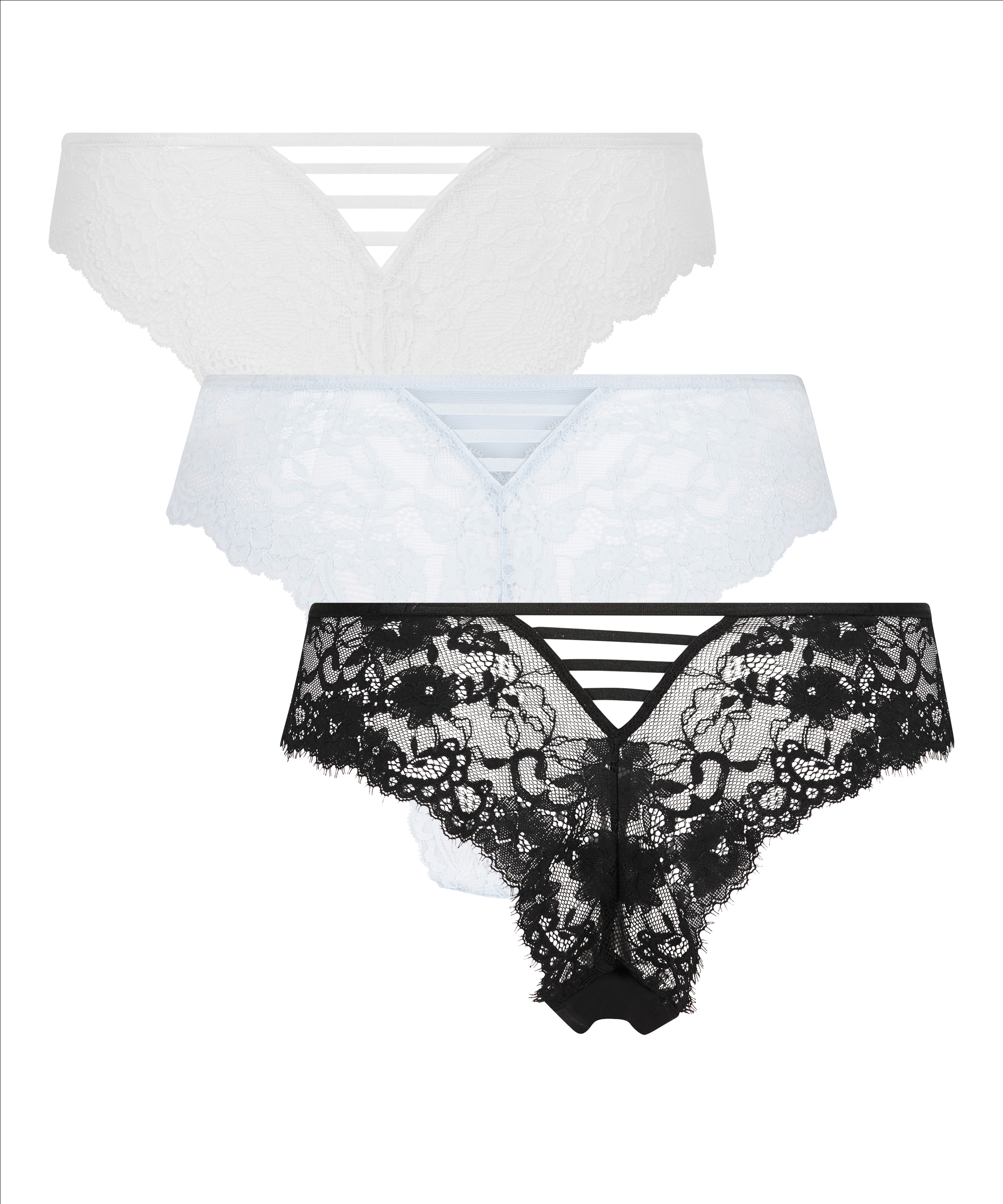 Brazyliany Belle 3 pary, Czarny, main
