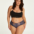 Brazyliany Curvy Lacey, Niebieski