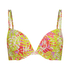 Usztywniona g&oacute;ra od bikini push-up Marrakesh, Zielony