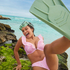 Usztywniona g&oacute;ra od bikini push-up z fiszbinami Julia, R&oacute;żowy