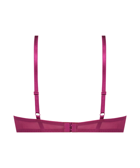 Uformowany biustonosz z fiszbinami Georgia, Fioletowy