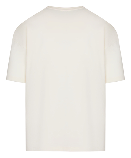 T-shirt z Nadrukiem, Biały