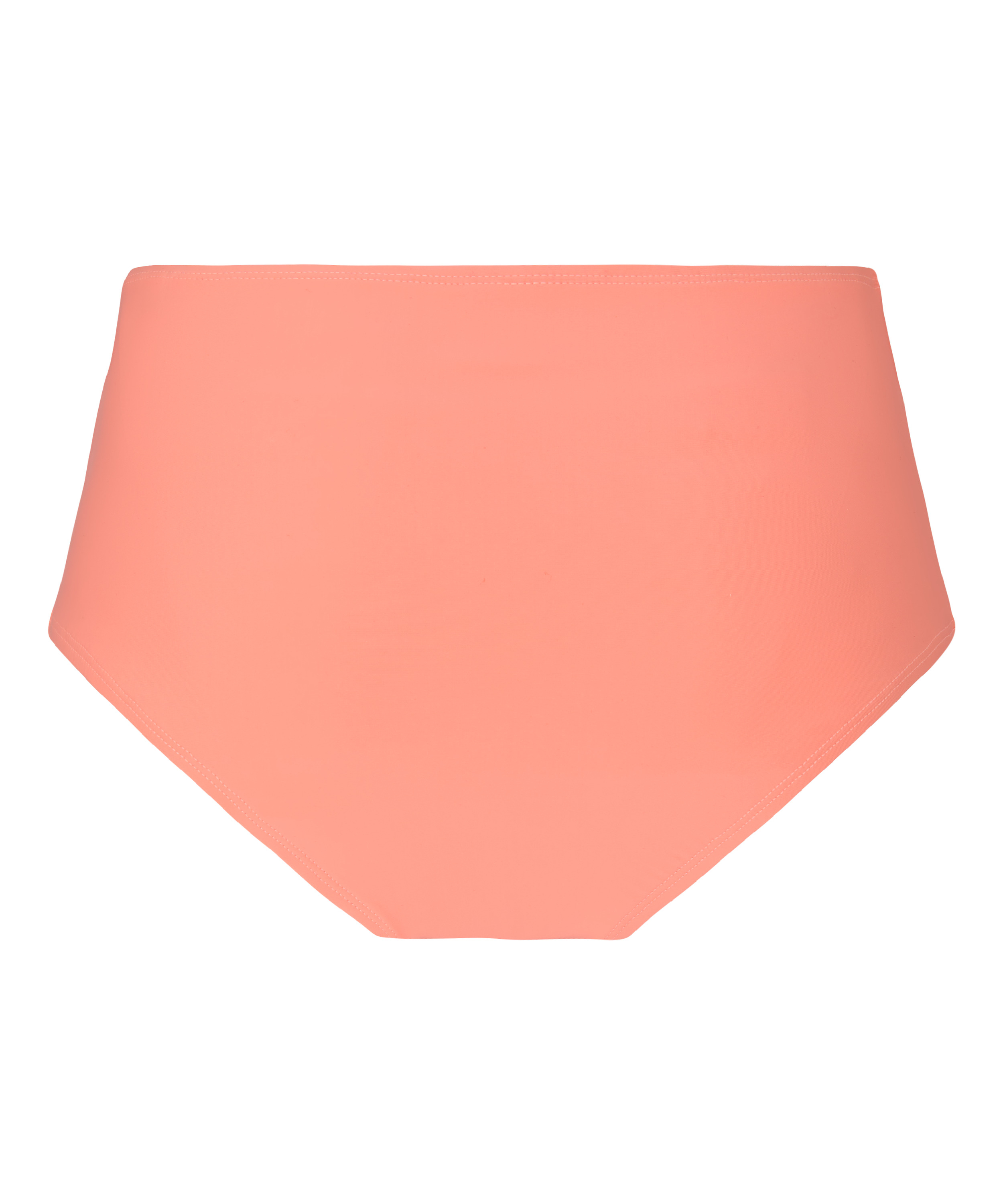 Wysokie Modelujące Majtki Bikini Luxe, Pomarańczowy, main