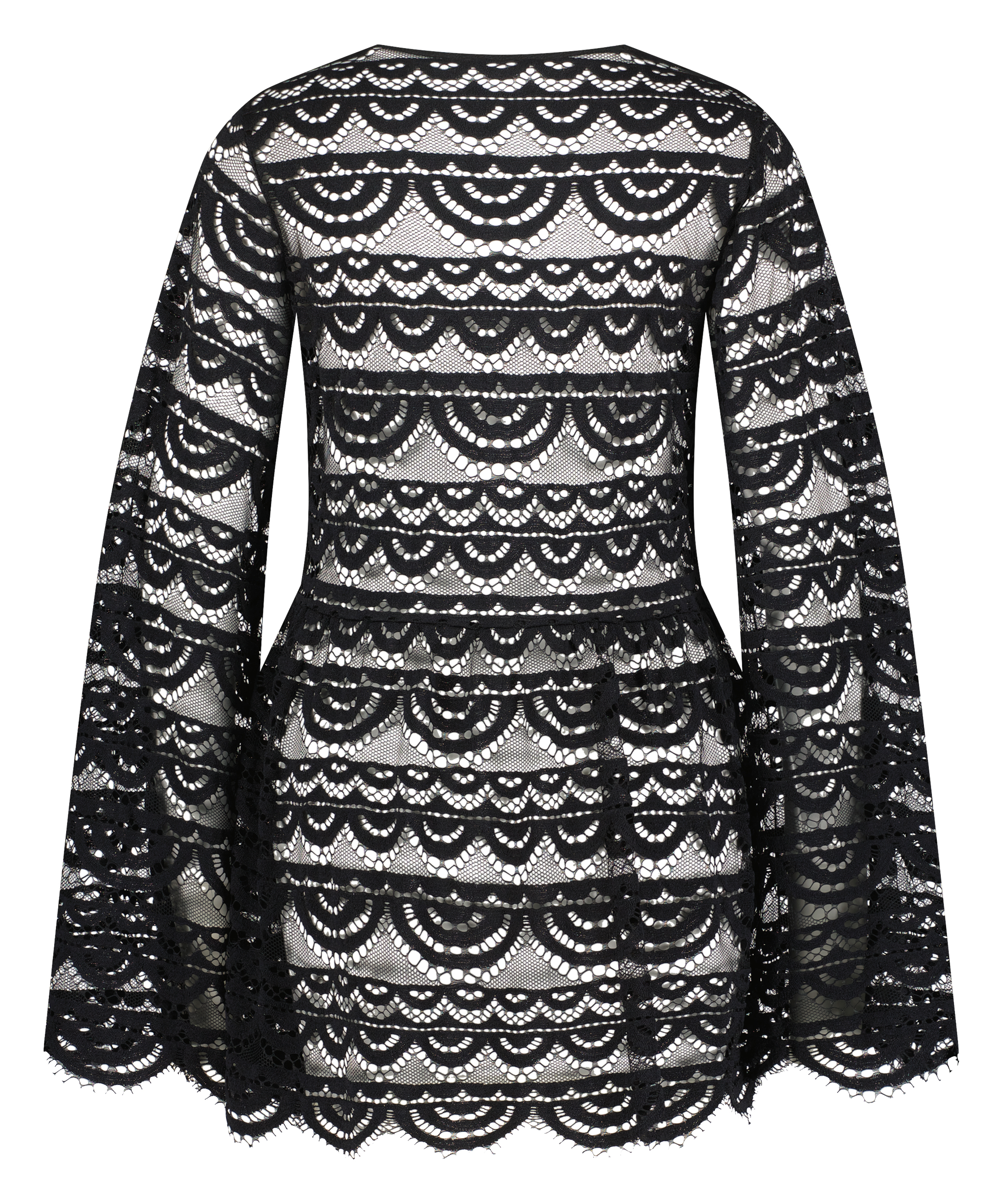 Sukienka plażowa, Czarny, main