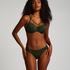 Majtki Bikini Rio Scallop, Zielony