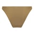 Figi bikini z wysokim wycięciem Goldie lurex, Ż&oacute;łty