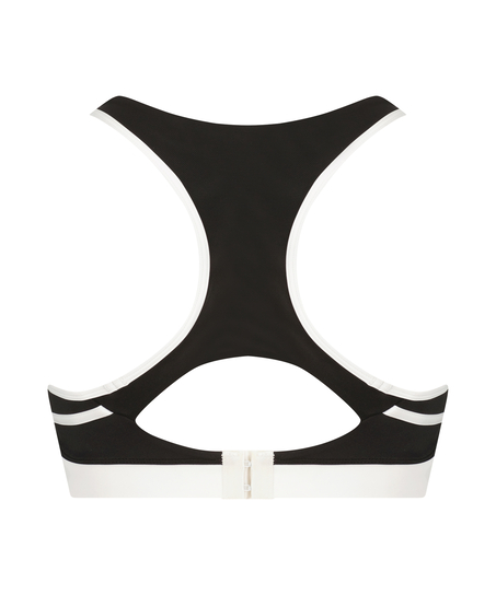 Sportowy biustonosz HKMX The Spirit - poziom 2, Czarny