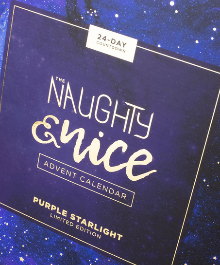 Kalendarz adwentowy Naughty & Nice Private, Fioletowy