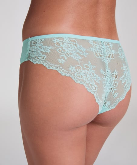 Brazyliany Lace Back, Niebieski