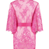 Kimono z koronką Isabelle, R&oacute;żowy