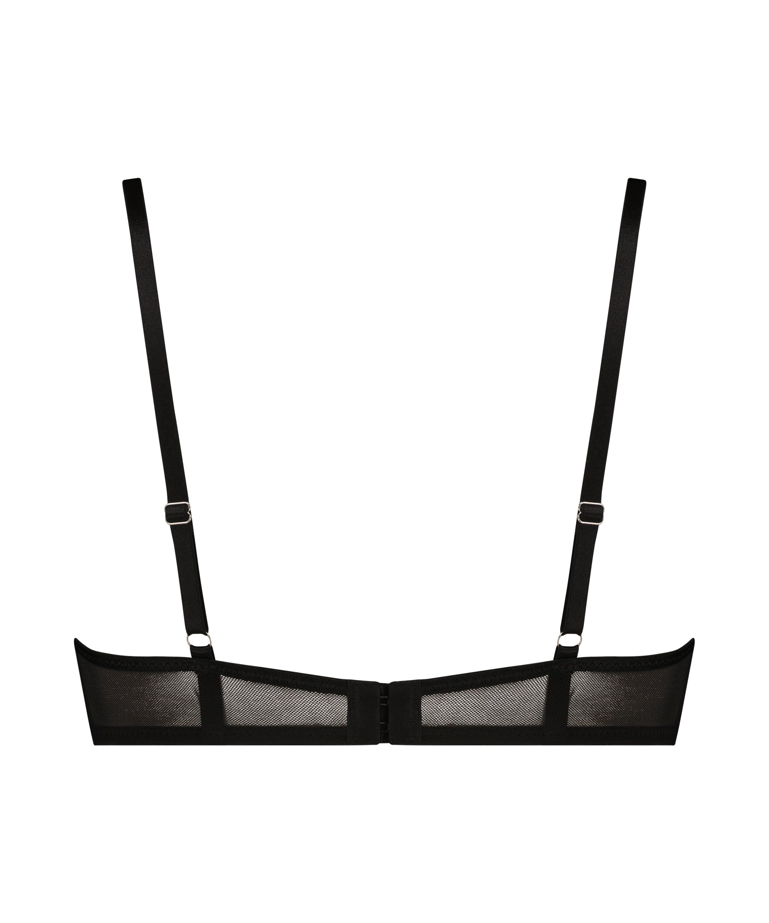 Nieusztywniany biustonosz z fiszbinami Jitske, Czarny, main