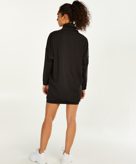 Sukienka dresowa HKMX Yona, Czarny