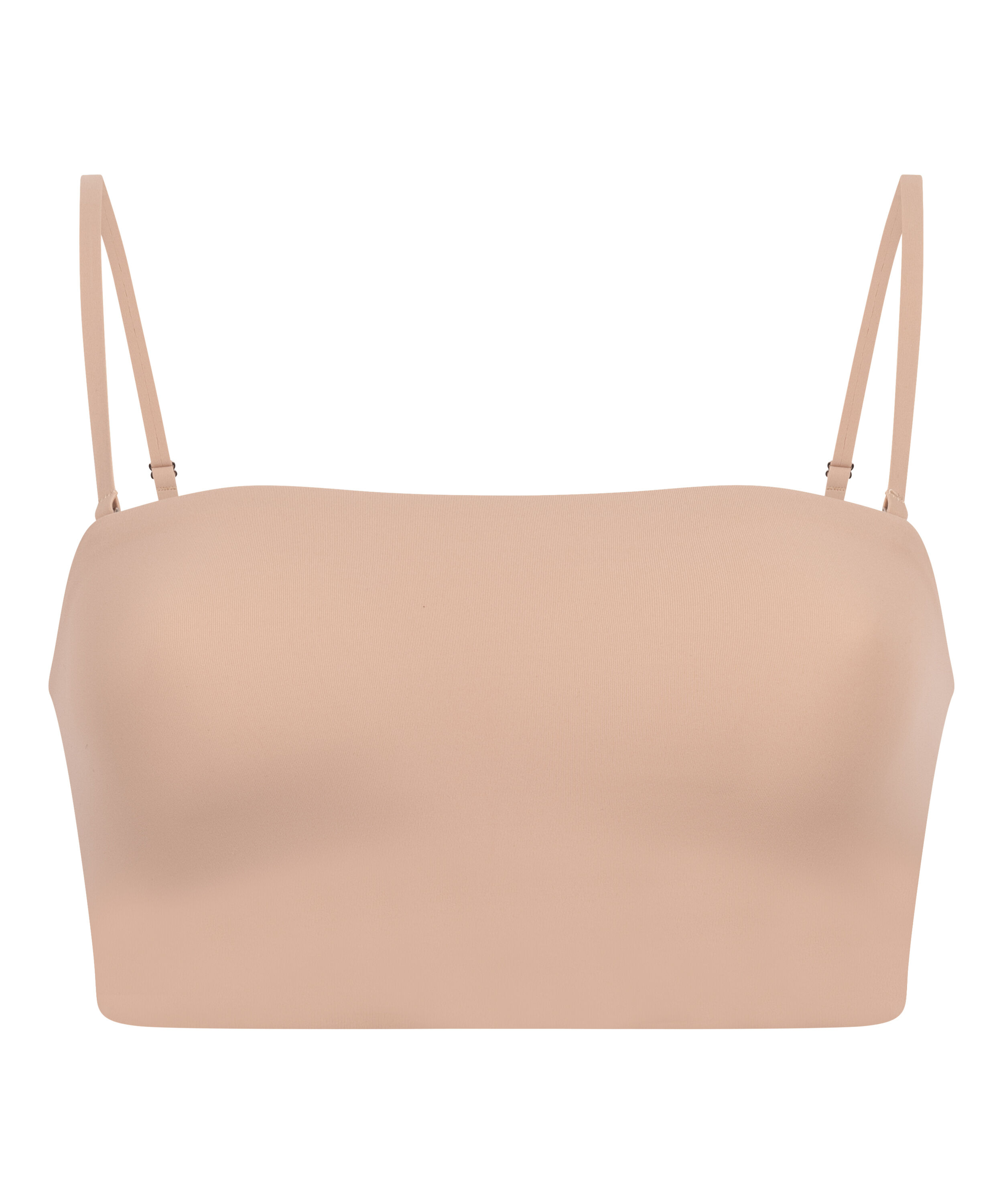 Bandeau Bralette Smooth, Beżowy