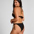 Majtki tanga w wysokim wycięciem Bahamas, Czarny