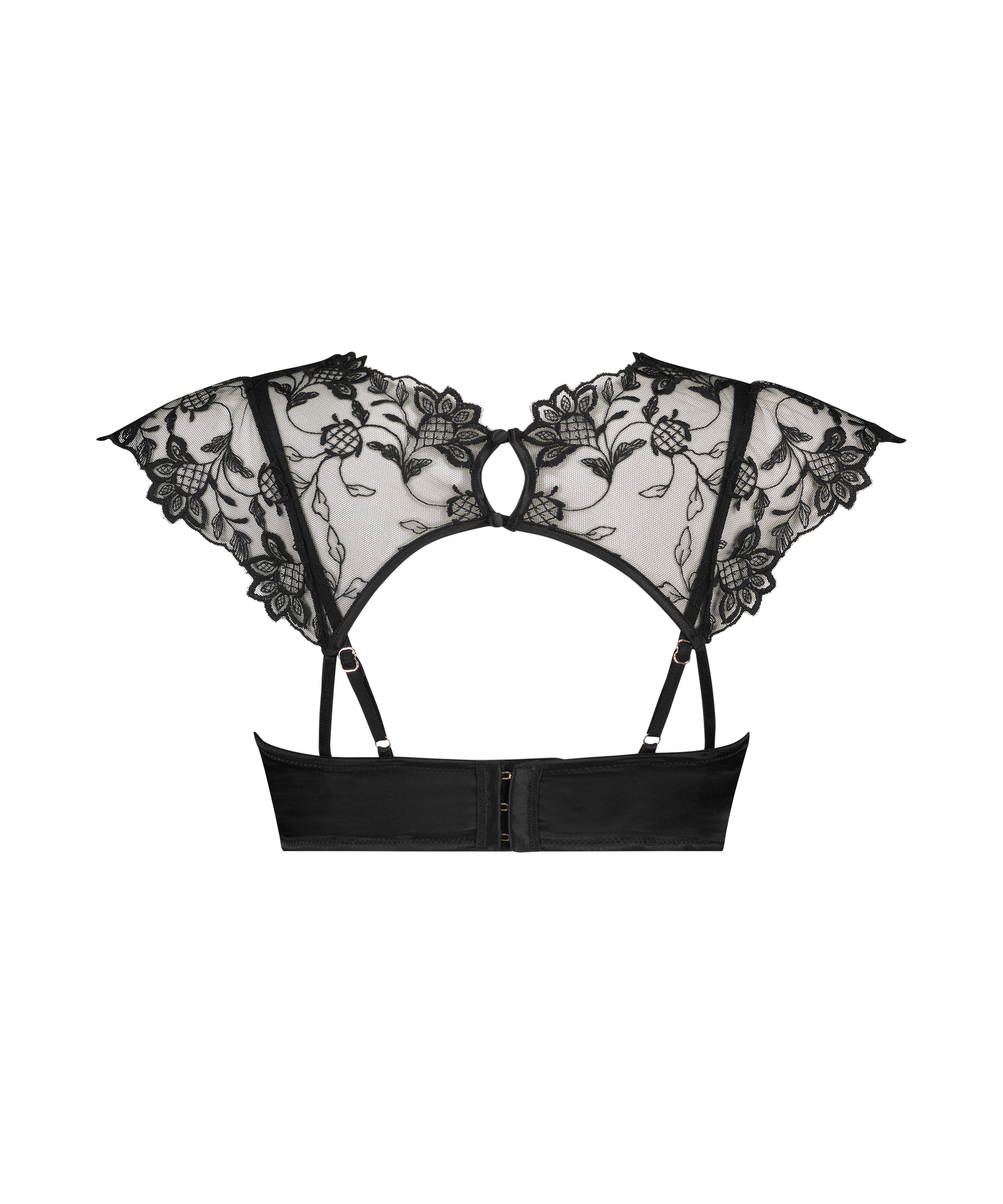 Biustonosz bralette Inga, Czarny, main