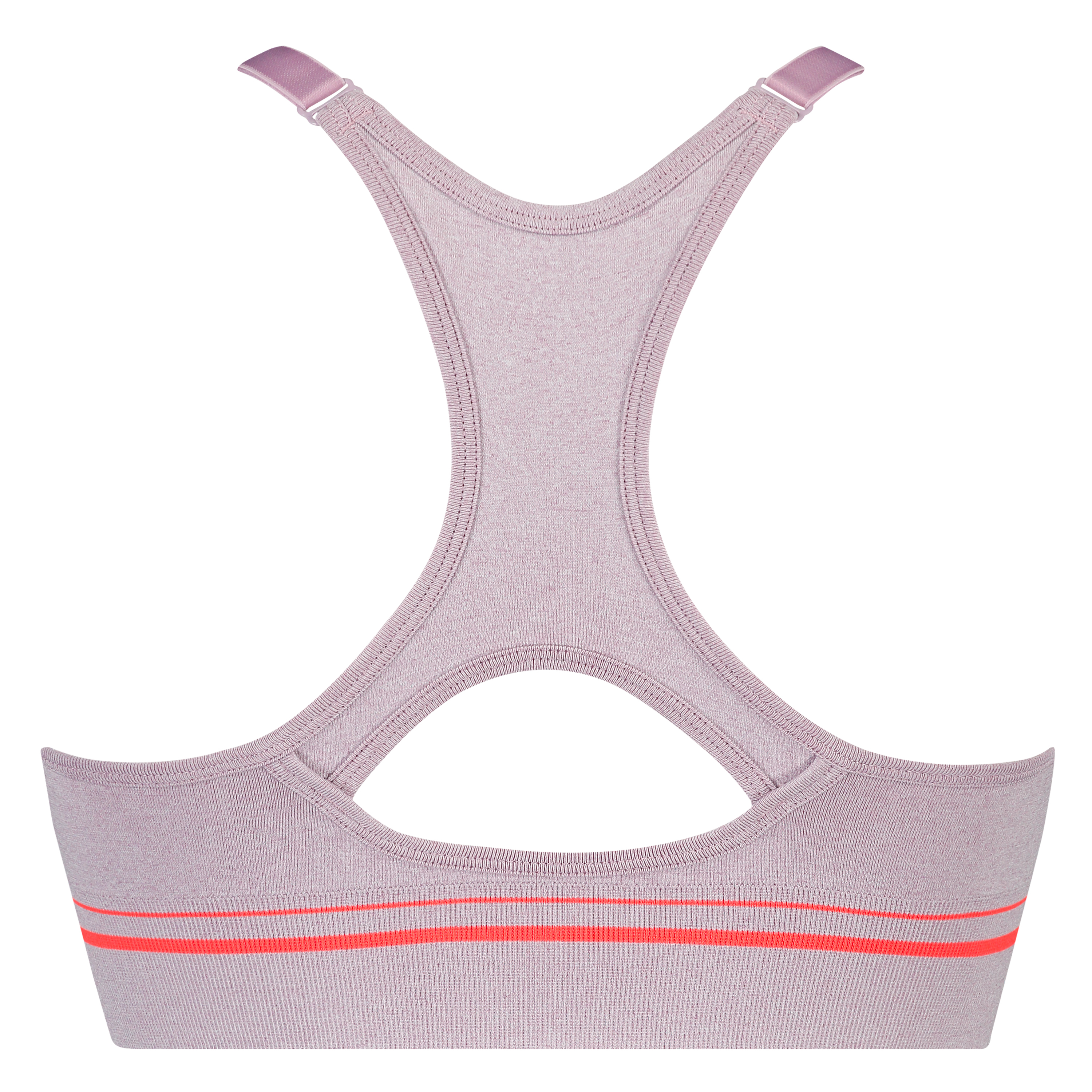 HKMX The Crop Level 1 Sports Bra, Fioletowy, main