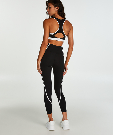 Sportowy biustonosz HKMX The Spirit - poziom 2, Czarny