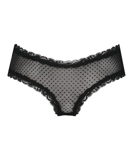 Brazyliany V-shape Mesh, Czarny