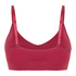 Tr&oacute;jkątny biustonosz bralette Dide, Czerwony
