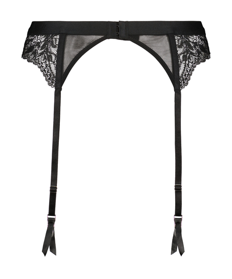 Podwiązki Donna Sparkle, Czarny