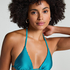 Tr&oacute;jkątna g&oacute;ra od bikini Aqua, Zielony