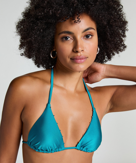 Tr&oacute;jkątna g&oacute;ra od bikini Aqua, Zielony