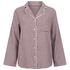 Top piżamowy Flanel Essentials, Fioletowy