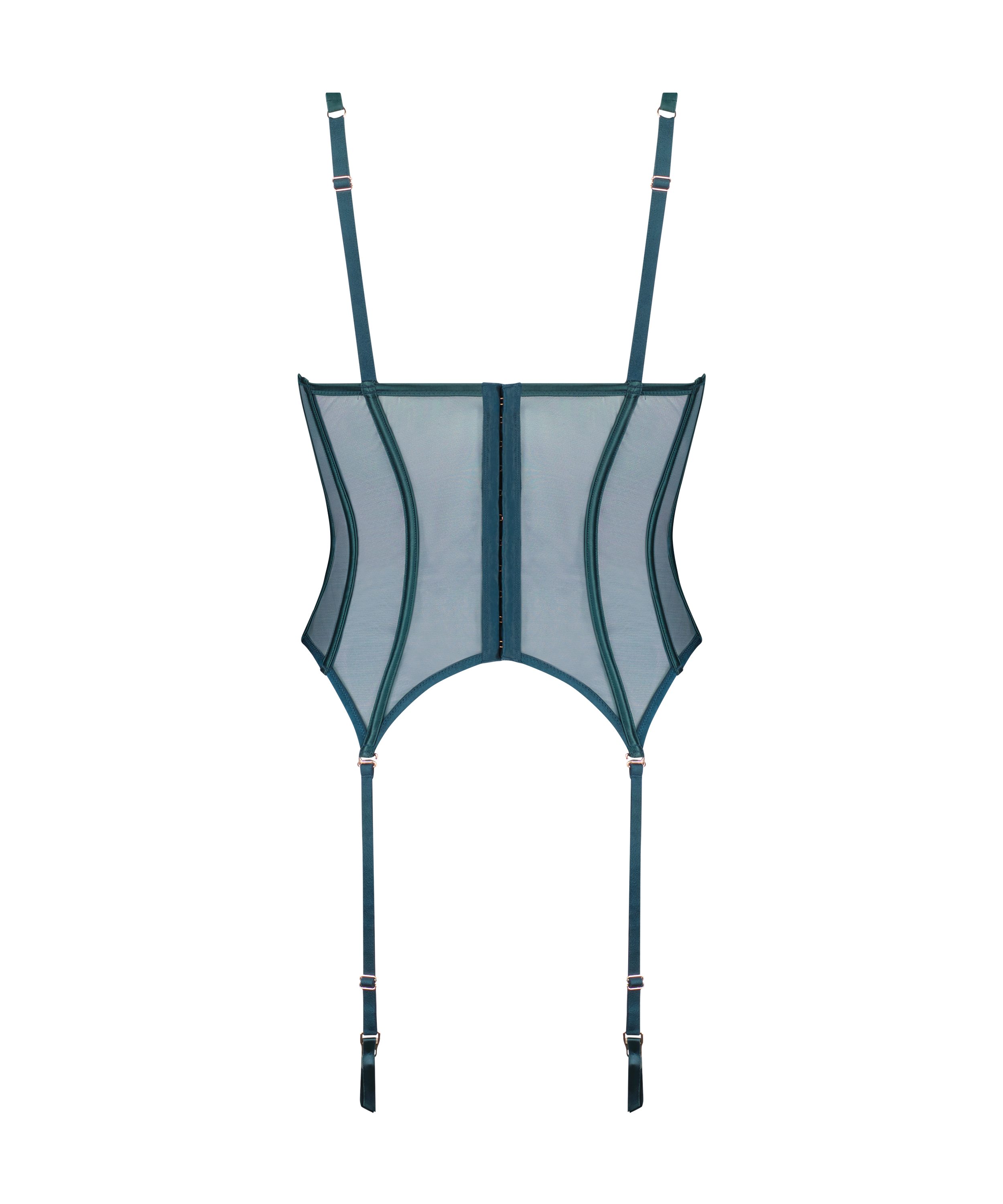 Biustier Christine, Niebieski, main