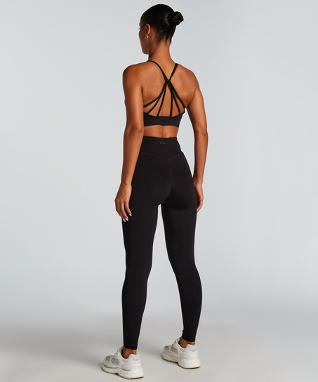 HKMX  Stanik sportowy poziom 1, Czarny