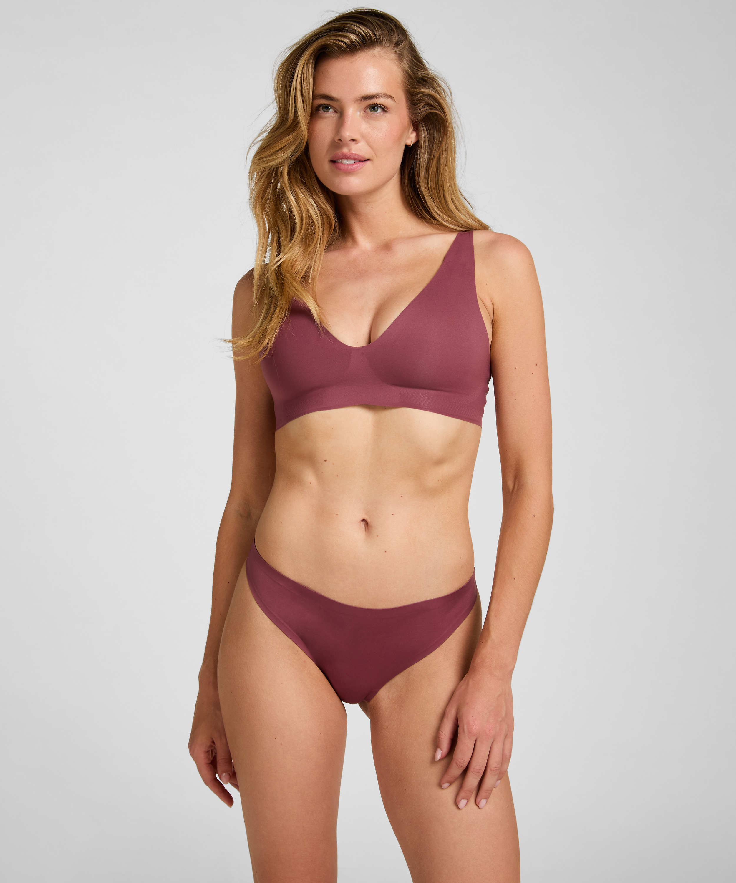 Super Comfort Stringi, Fioletowy, main
