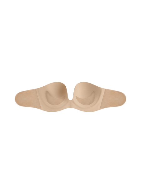 Stick on bra, Beżowy