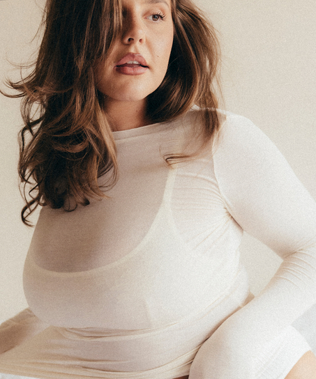 Biustonosz bralette Darcy, Biały