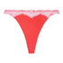Stringi Lace & Shine, Czerwony