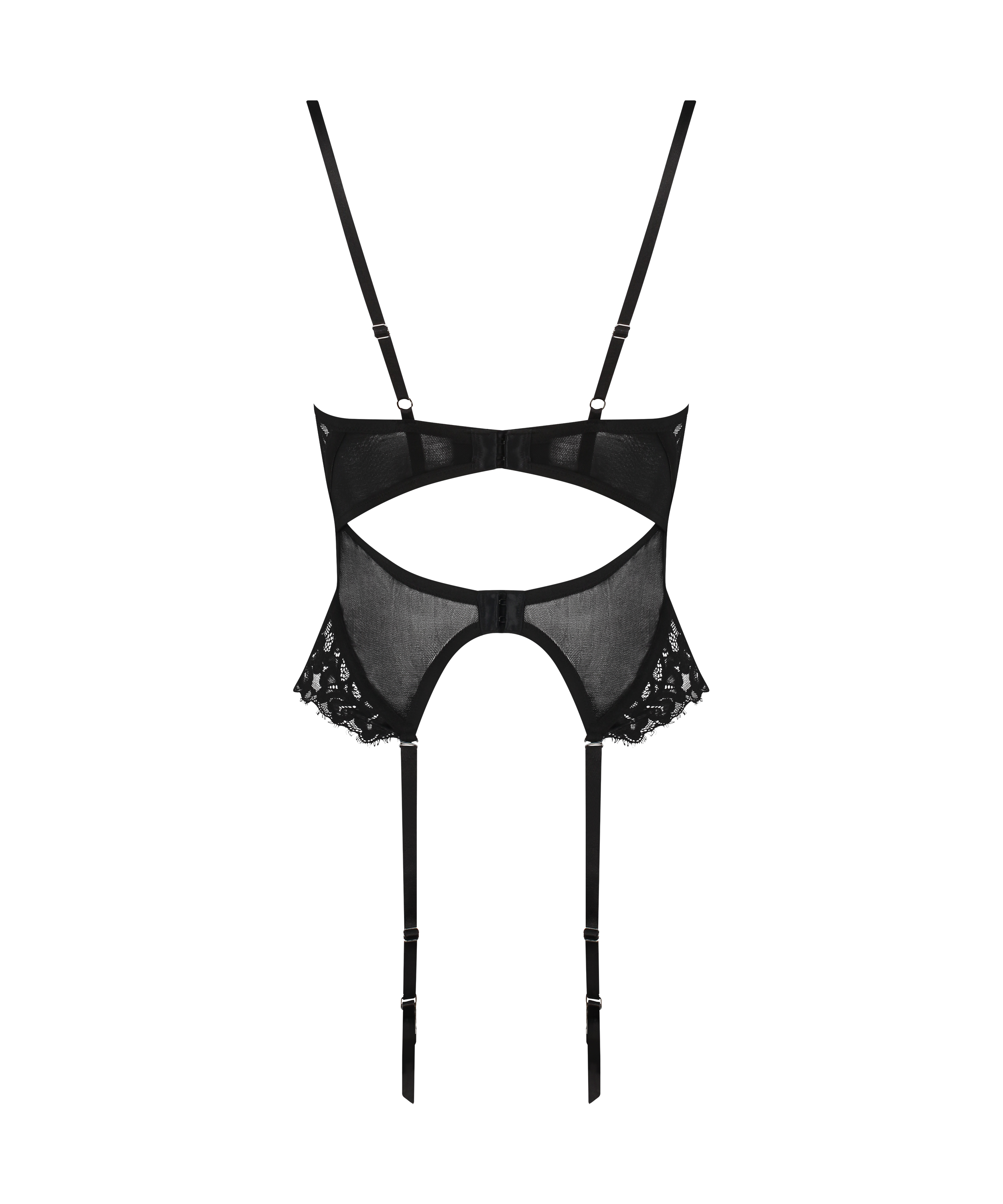 Gorset Isabella, Czarny, main