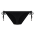 Stringi Bikini Luxe, Czarny