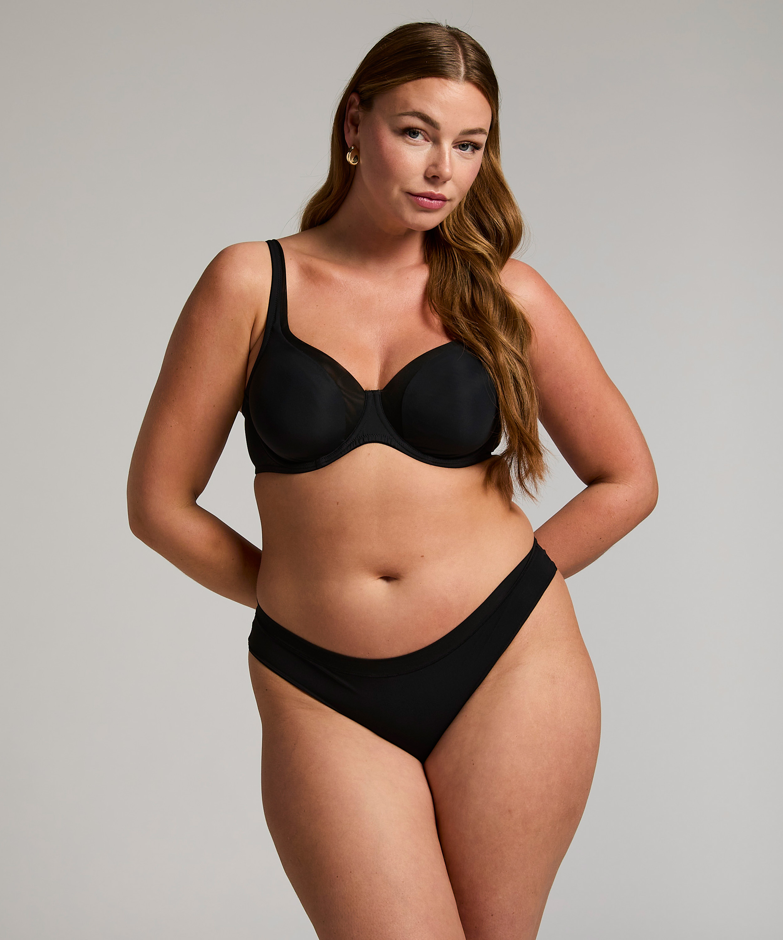 Brazyliany Mesh, Czarny, main