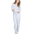Pyjama pants Prisca, Niebieski