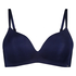 Hope Padded Non-Underwired Bra, Niebieski
