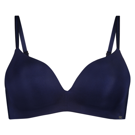 Hope Padded Non-Underwired Bra, Niebieski