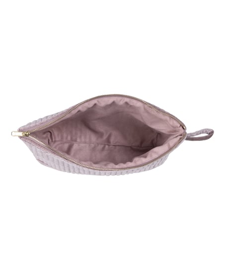 Welurowa kosmetyczka Duży, Fioletowy