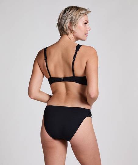 Majtki Bikini Rio Scallop, Czarny