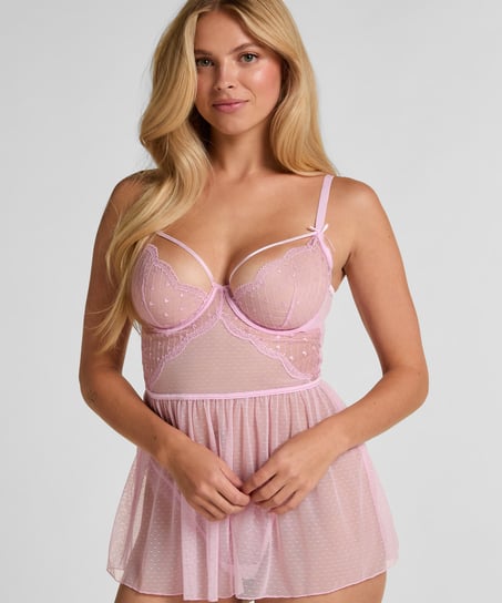 Babydoll Cordelie, R&oacute;żowy